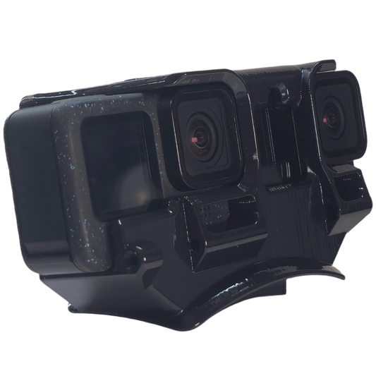 G35 Double GoPro Case (Utility Plate Cutaway)