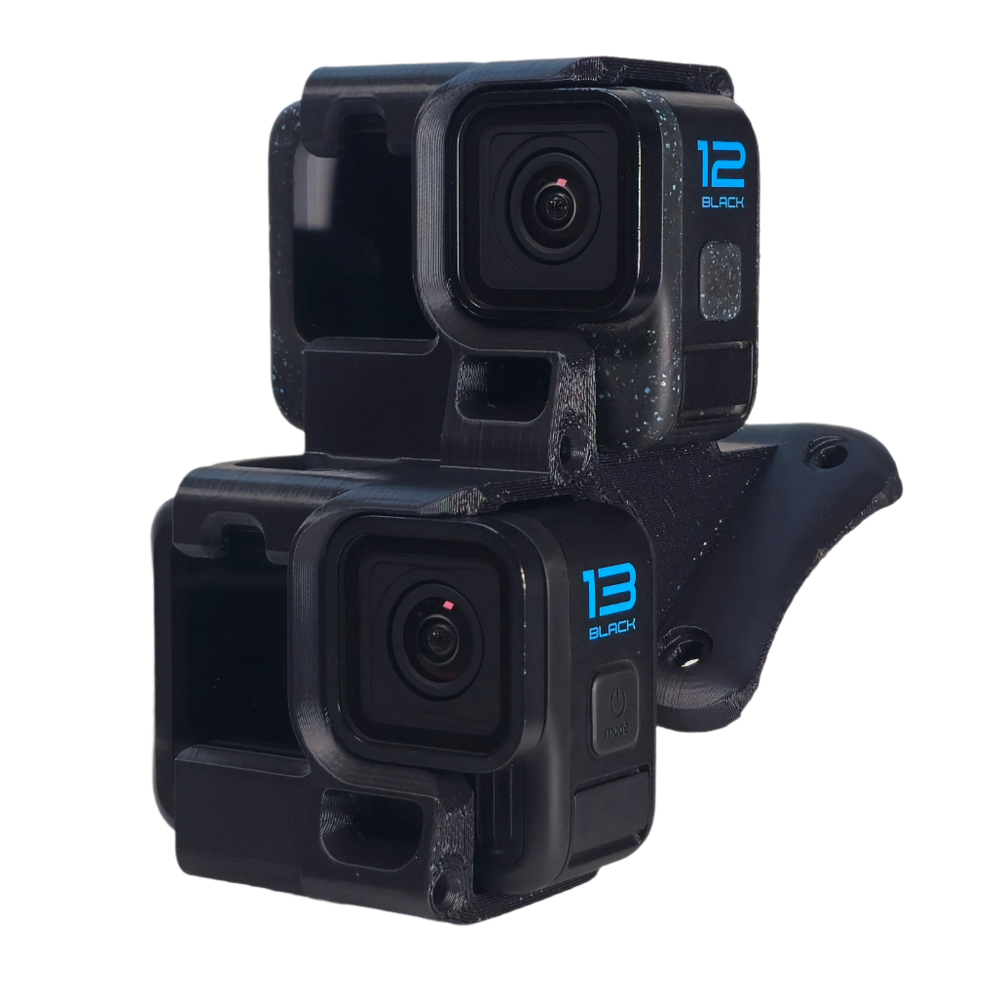 Fuel Double GoPro mount with top case