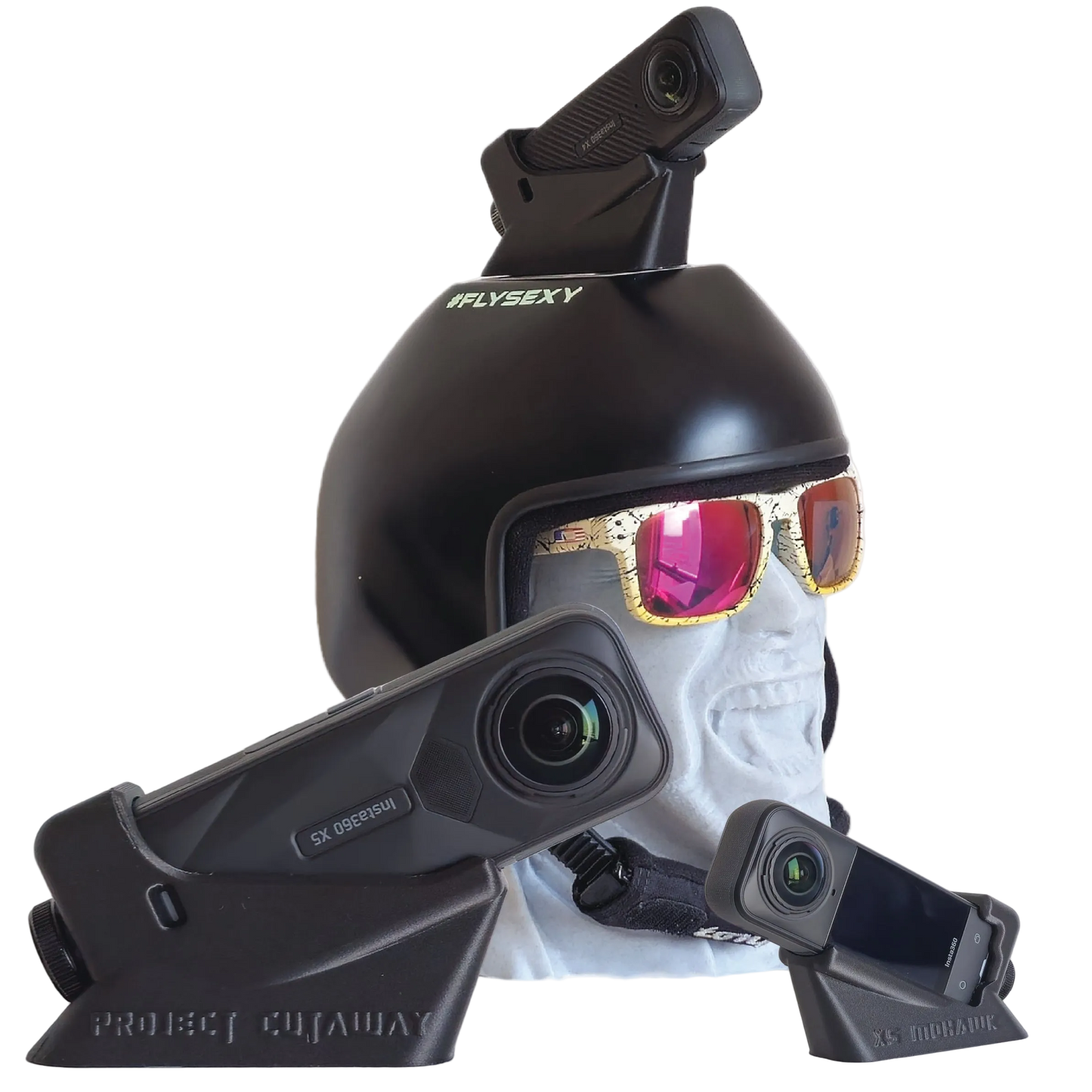 Tonfly Insta 360 Mohawk – Project Cutaway Mounts