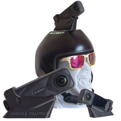 cutaway motorcycle helmet Tonfly Insta 360 Mohawk – Project Cutaway Mounts