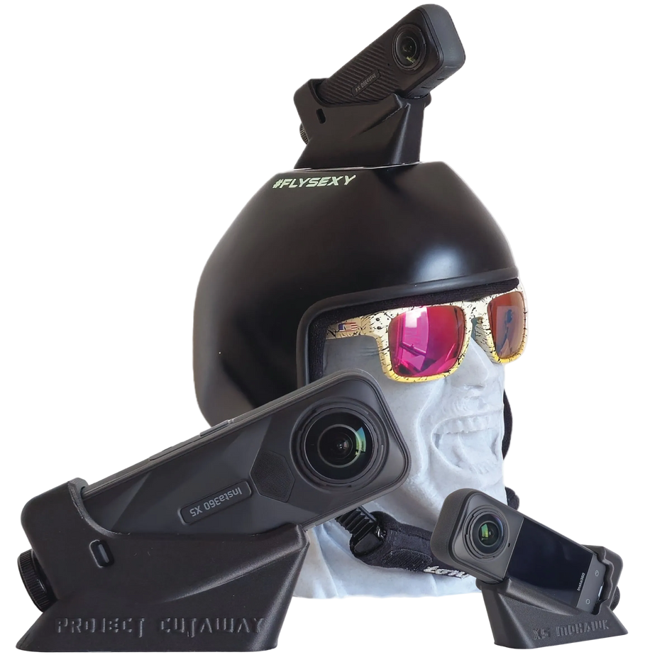 3D Printed Skydiving Camera Mount for Tonfly 2X for GoPro – Project ...